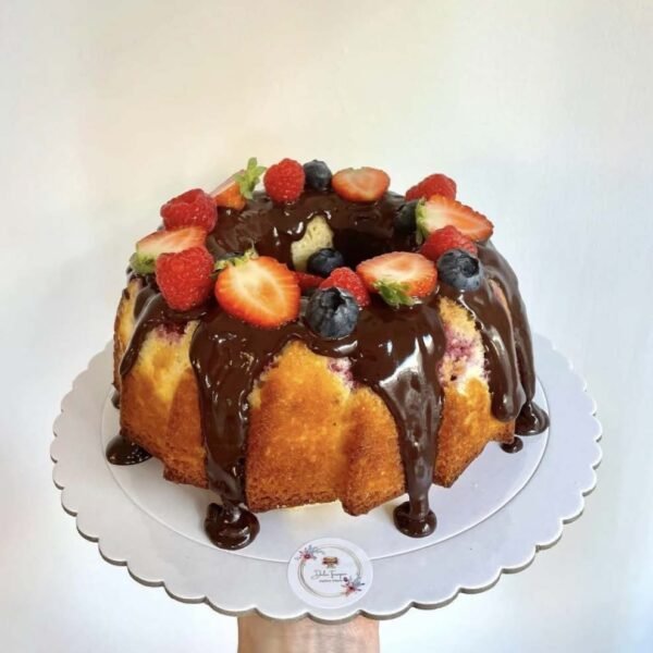 Berries Bundt Cake