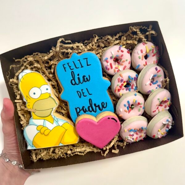 Caja de Galletas Homer