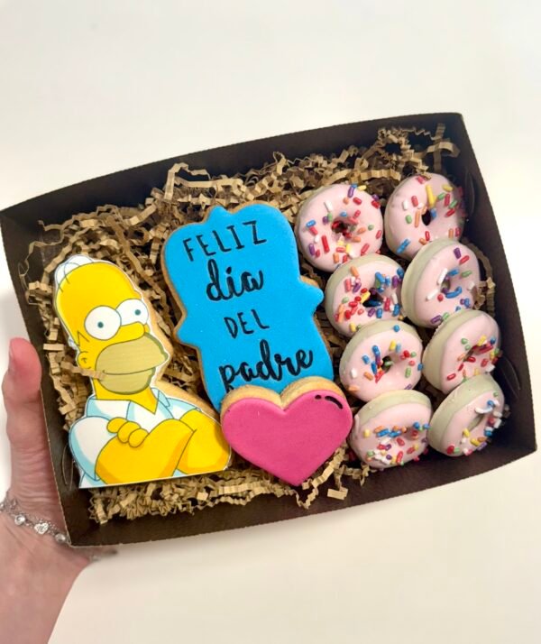 Caja de Galletas Homer