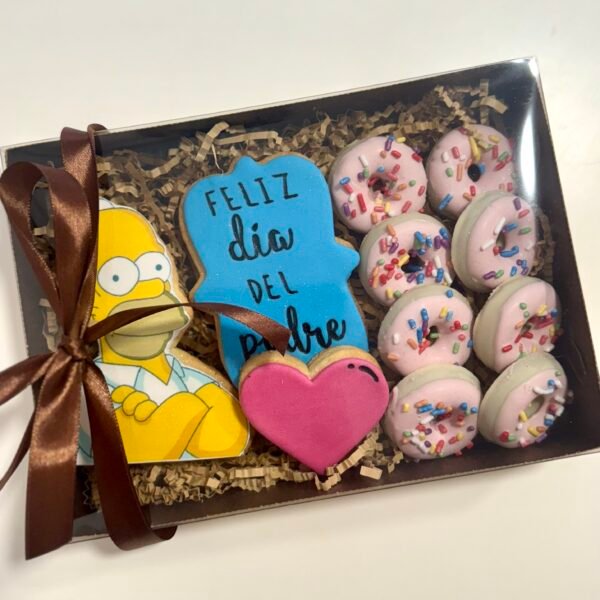 Caja de Galletas Homer